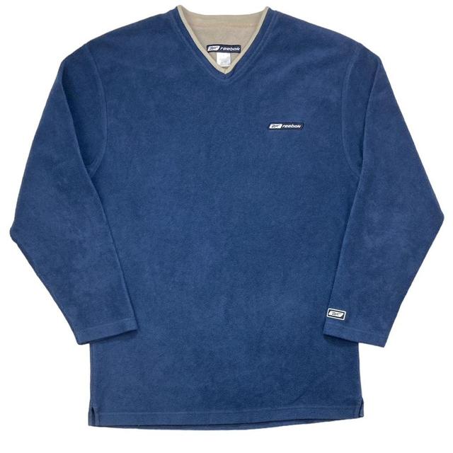 Reebok Men's Sweatshirt - Navy - S on Productcaster.