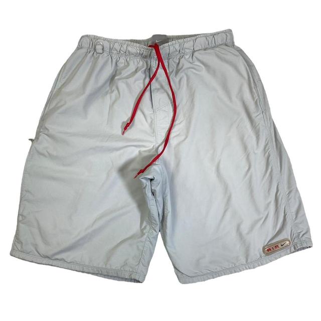 Nike Men's Shorts - Grey/Red - L on Productcaster.