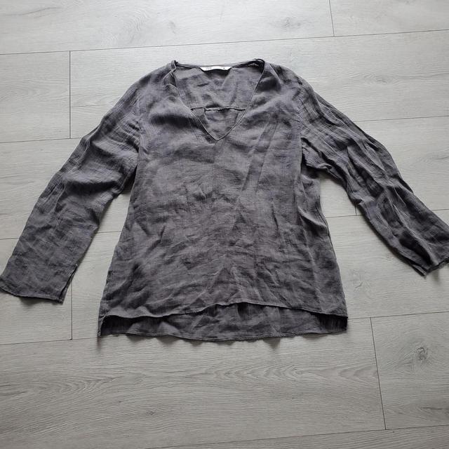 Zara Women's Blouse - Grey - M on Productcaster.