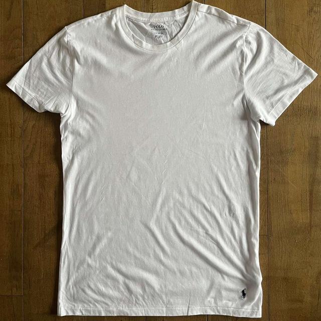 Polo Ralph Lauren Men's T-shirt - White - L on Productcaster.