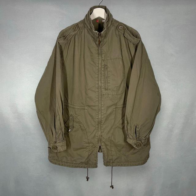 UNIQLO Women's Lightweight Jacket - Khaki/Green - L on Productcaster.