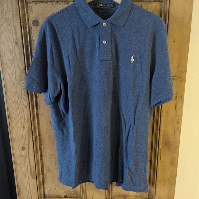 Polo Ralph Lauren Men's Polo shirt - Blue - L on Productcaster.