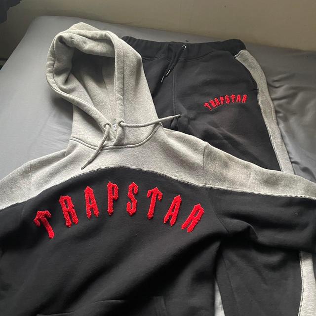 Trapstar Men's Hoodie - Black/Multi - XS on Productcaster.