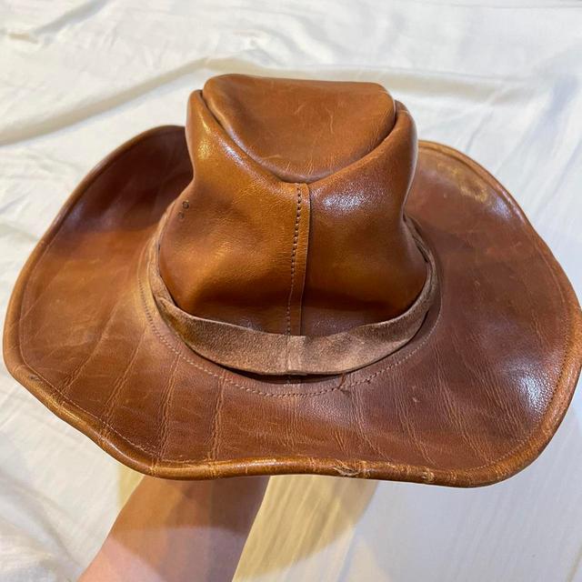 Vintage Men's Festival Hat - Brown on Productcaster.