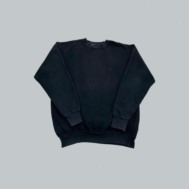 Avirex Men's Sweatshirt - Black - L on Productcaster.