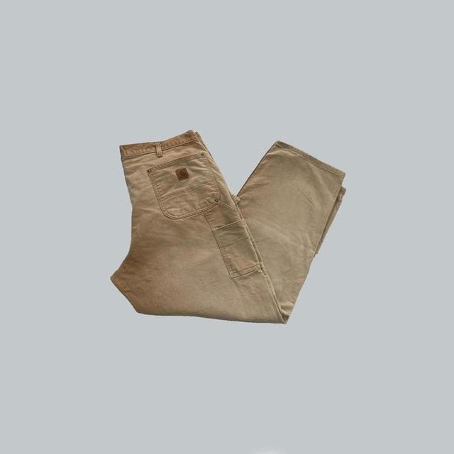 Carhartt Men's Faded Trousers - Tan - 38" on Productcaster.