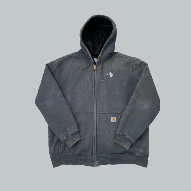 Carhartt Men's Hoodie - Grey - XL on Productcaster.