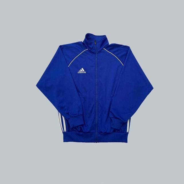 Adidas Men's Casual Jacket - Blue - XS on Productcaster.