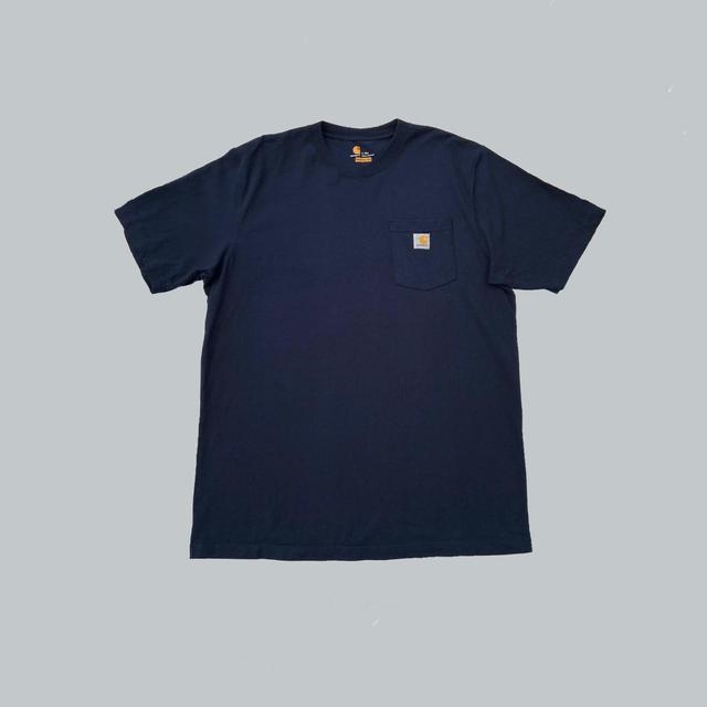 Carhartt Men's T-shirt - Navy - XL on Productcaster.