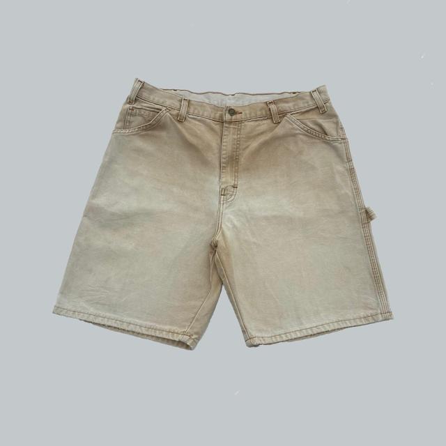 Dickies Men's Shorts - Tan/Cream - 36" on Productcaster.