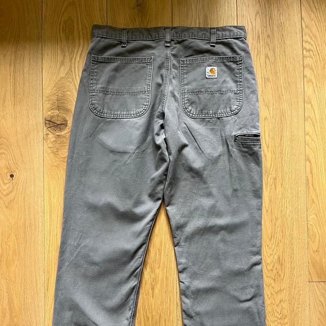 Carhartt Men's Trousers - Grey - 32" on Productcaster.