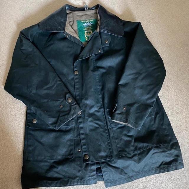 Men's Jacket - Black/Green - L on Productcaster.