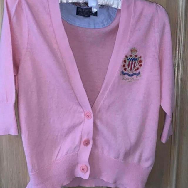 Ralph Lauren Women's Cardigan - Pink - M on Productcaster.