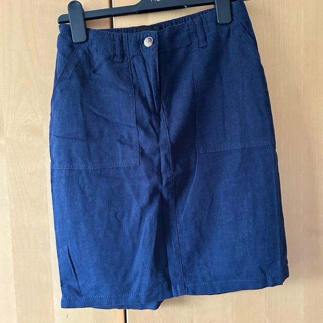 Next Women's Casual Skirt - Navy/Blue - UK 6 on Productcaster.