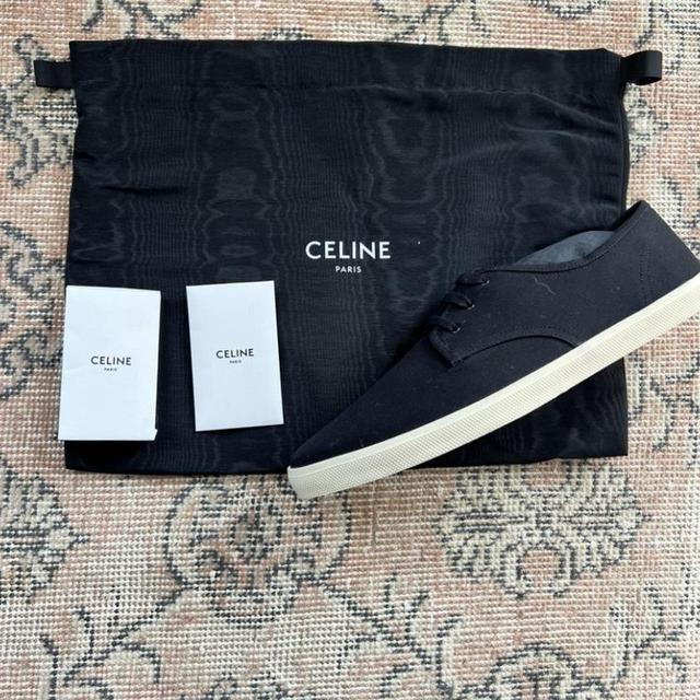 CELINE Men's Trainers - Black - UK 9 on Productcaster.