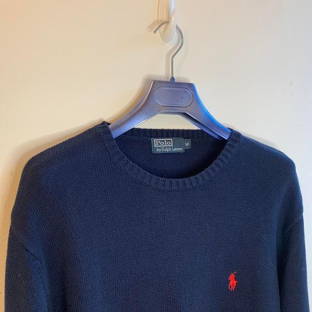 Ralph Lauren Men's Jumper - Navy - M on Productcaster.