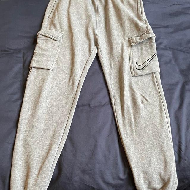 Nike Men's Sweatpants - Grey/Black - S on Productcaster.