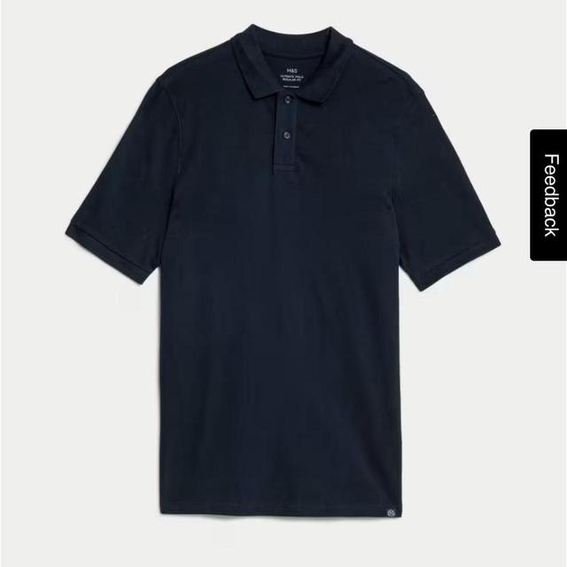 M&S Collection Men's Polo shirt - Navy - XL on Productcaster.