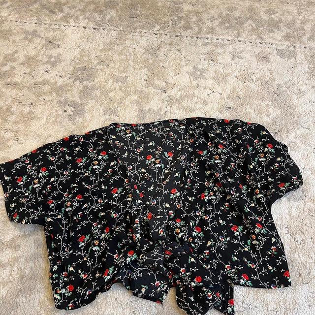 Women's Crop top - Multi/Black - 8 on Productcaster.