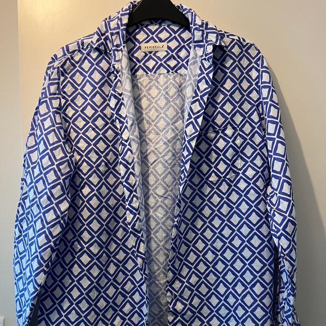 Peninsula Men's Shirt - Blue/Multi - S on Productcaster.