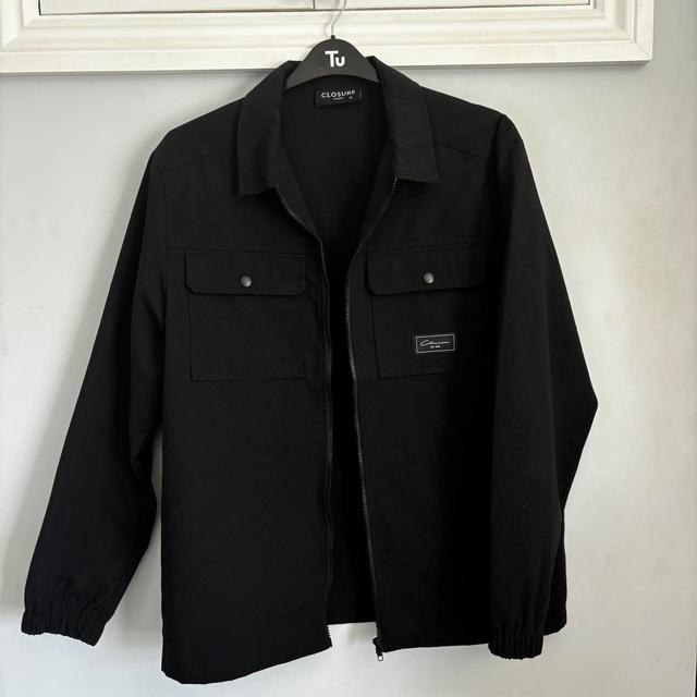 Closure London Men's Jacket - Black - XL on Productcaster.