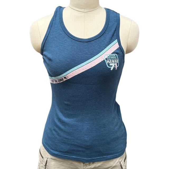 Vintage Women's Vest - Blue - 8 on Productcaster.