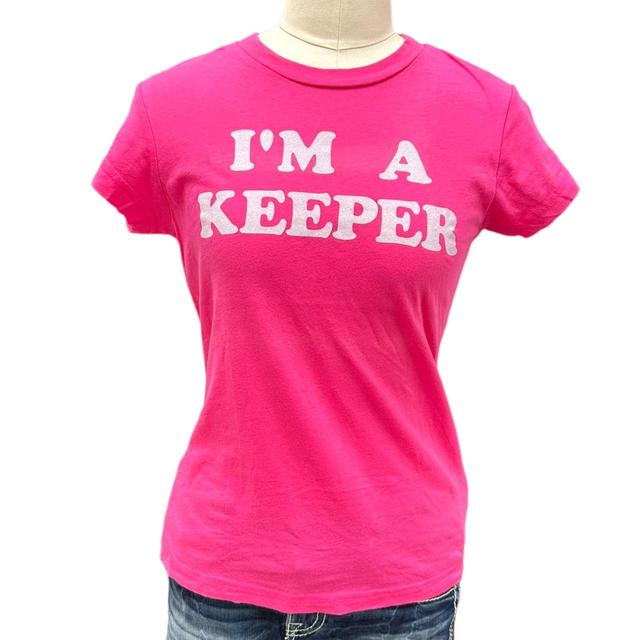 Vintage Women's T-shirt - Pink - 10 on Productcaster.