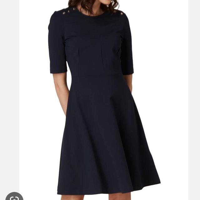 L.K. Bennett Women's Dress - Navy - 10 on Productcaster.