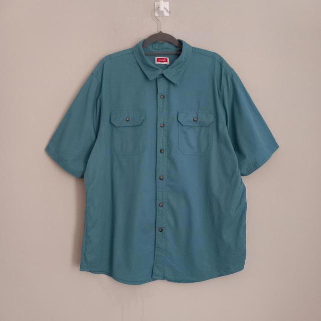 Wrangler Men's Shirt - Blue - XL on Productcaster.