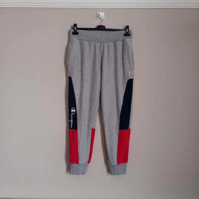 Champion Men's Sweatpants - Grey - L on Productcaster.