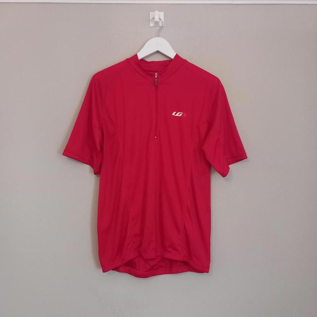 Louis Garneau Men's Top - Red - L on Productcaster.