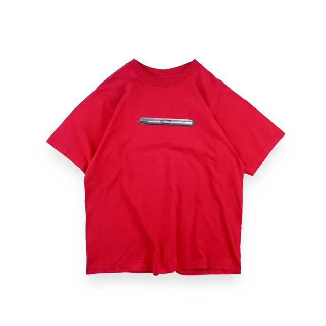 Oakley Men's T-shirt - Red - L on Productcaster.