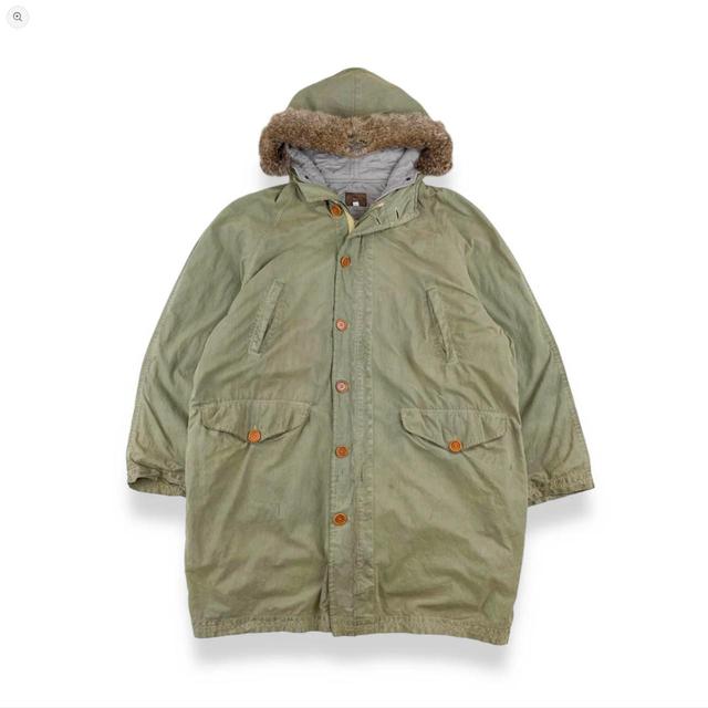 CP Company Men's Casual Coat - Green - L on Productcaster.