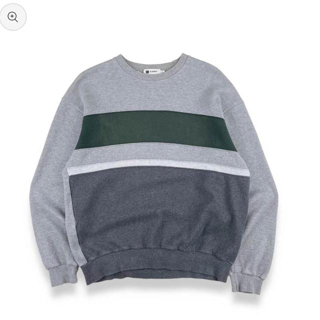 Issey Miyake Men's Jumper - Grey/Multi - L on Productcaster.