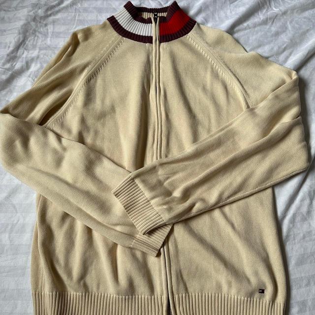 Tommy Hilfiger Women's Jumper - Cream - XL on Productcaster.