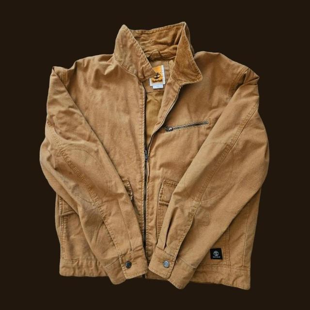 Timberland Men's Jacket - Tan/Brown - L on Productcaster.