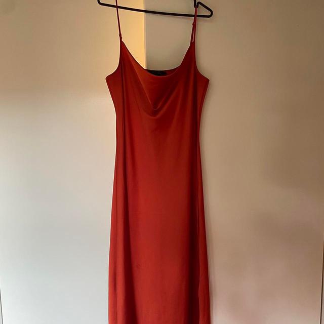 AllSaints Women's Slip Dress - Orange/Red - 10 on Productcaster.