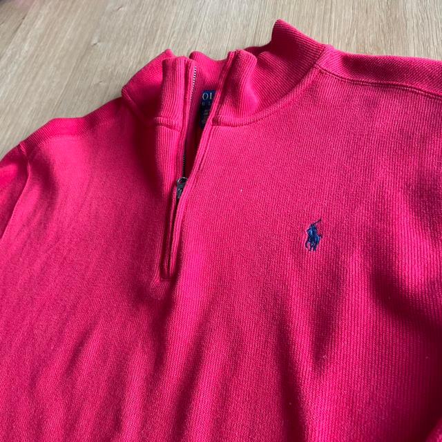 Ralph Lauren Men's Jumper - Red - M on Productcaster.