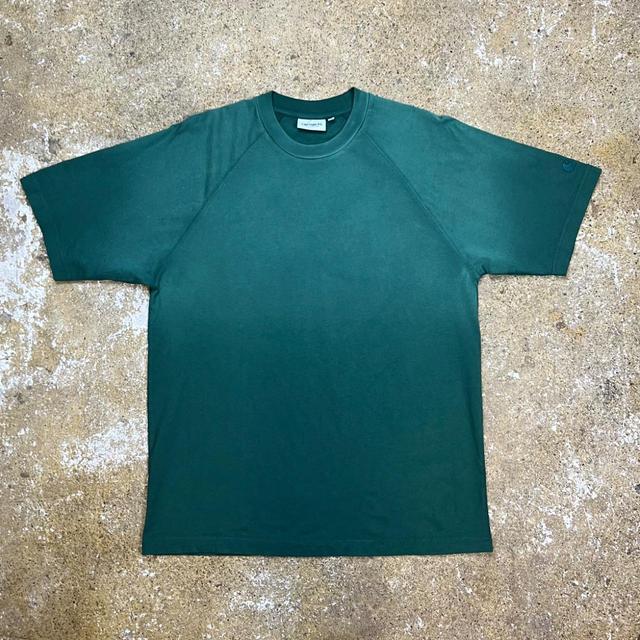 Carhartt WIP Men's T-shirt - Green - M on Productcaster.