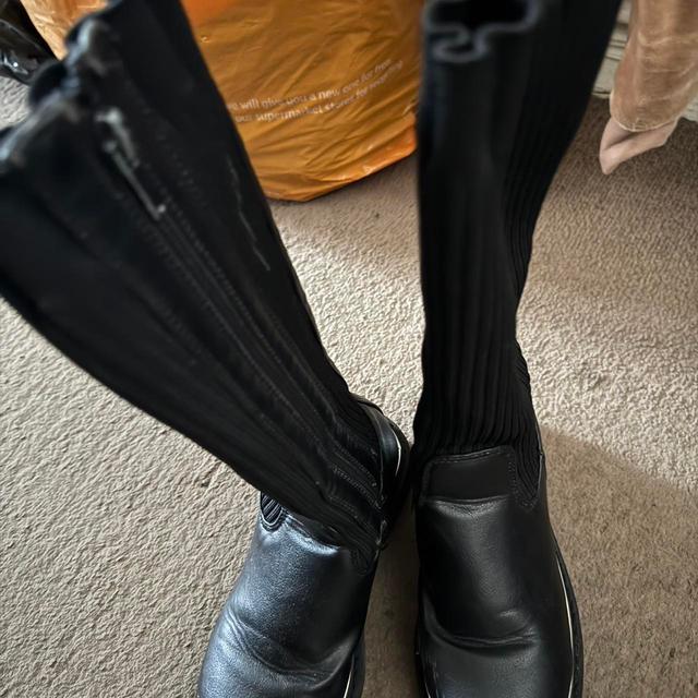 Matalan Kids' Knee high Boots - Black - 12-12.5 on Productcaster.