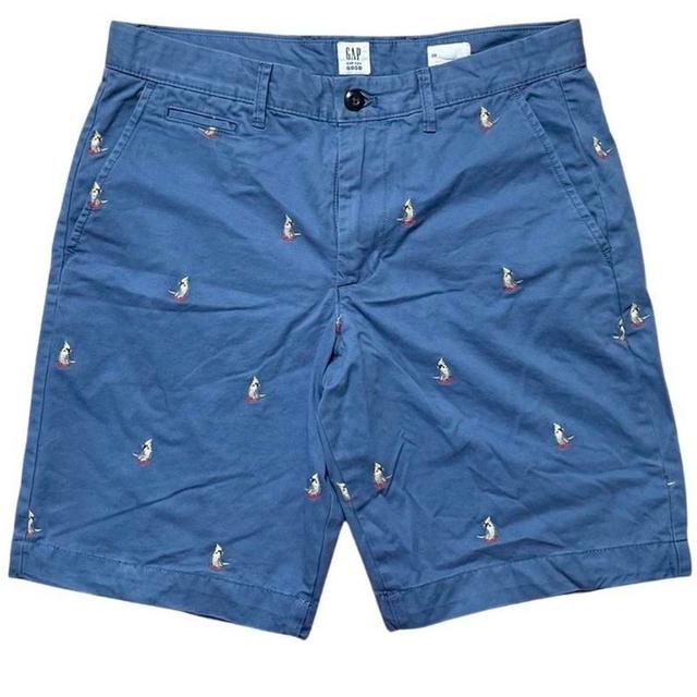 Gap Men's Shorts - Blue/Multi - 30" on Productcaster.