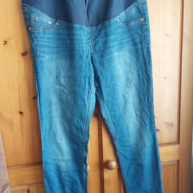 H&M Women's Jeans - Blue - UK 14 on Productcaster.