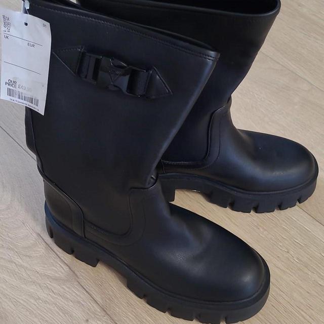 Guess Women's Mid calf Boots - Black - UK 4.5 on Productcaster.