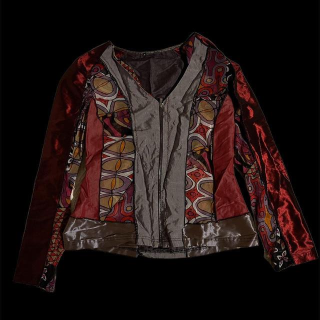 Unique Vintage Women's Jacket - Multi - UK 8 on Productcaster.