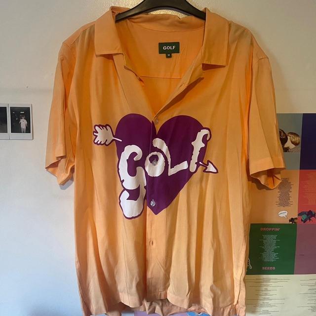 Golf Wang Men's Shirt - Orange - M on Productcaster.