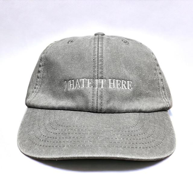 Vintage Men's Caps - White/Grey on Productcaster.