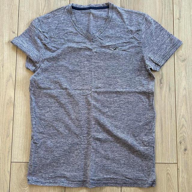 Hollister Co. Men's T-shirt - Grey - S on Productcaster.