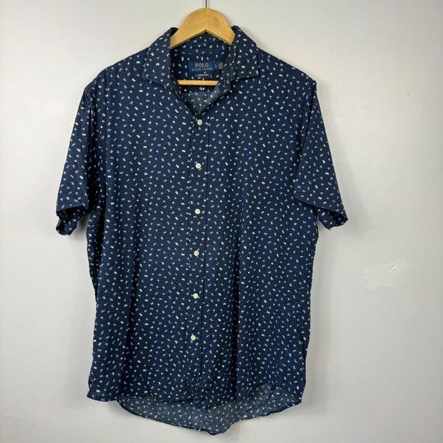 Polo Ralph Lauren Men's Shirt - Blue - L on Productcaster.