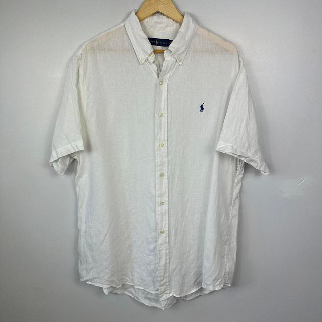 Polo Ralph Lauren Men's Shirt - White - XL on Productcaster.