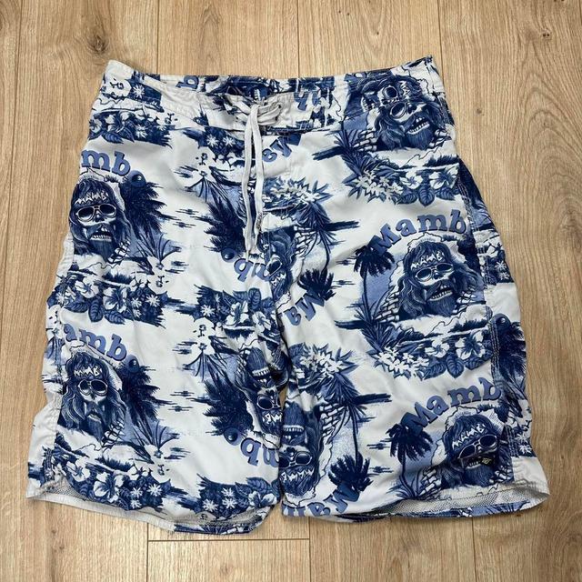 Mambo Men's Shorts - Blue/Navy - 34" on Productcaster.